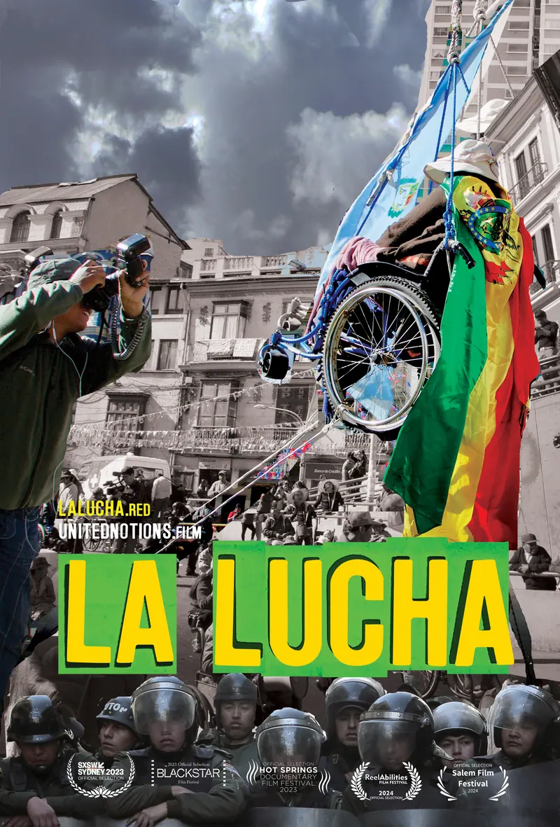 Afiche de La Lucha.