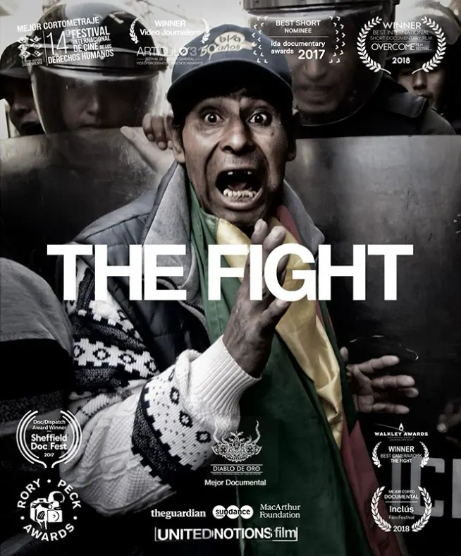 Afiche de The Fight.