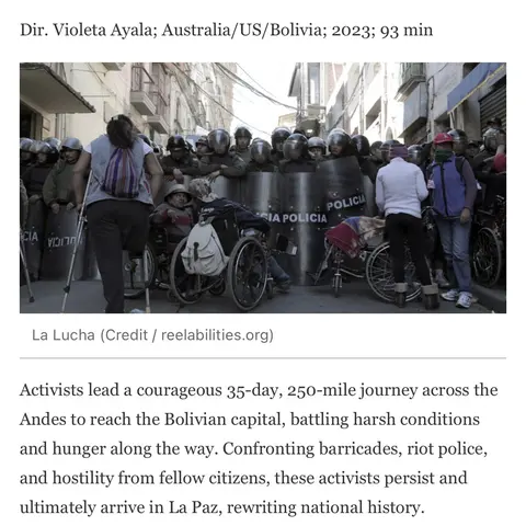 Recorte de prensa: The Indian Panorama, sobre La Lucha.