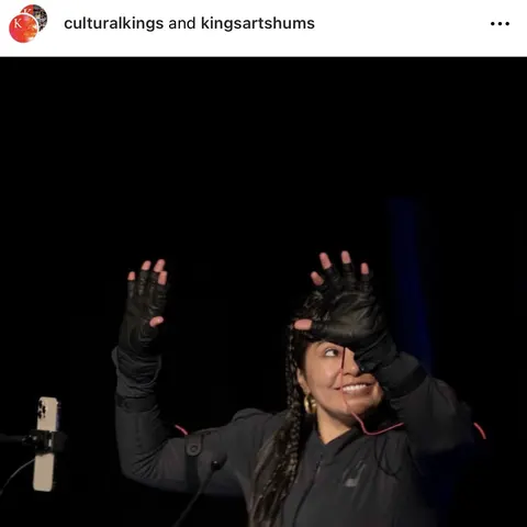Recorte de prensa: Instagram, sobre Las Awichas.