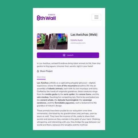 Recorte de prensa: 8th Wall, sobre Las Awichas.
