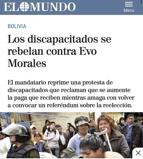 Recorte de prensa: El Mundo, sobre The Fight.